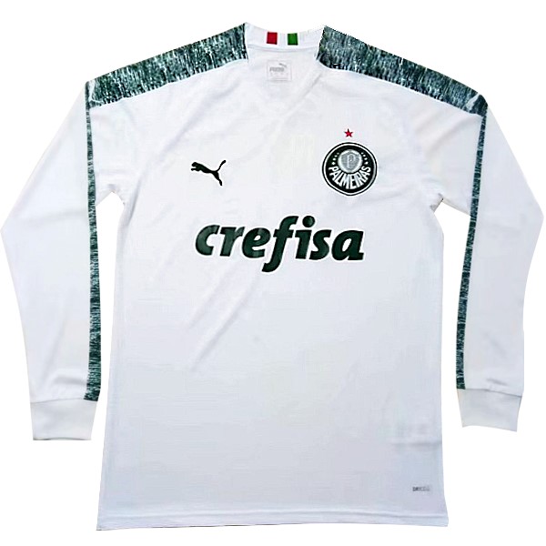 Maillot Football Palmeiras Exterieur ML 2019-20 Blanc